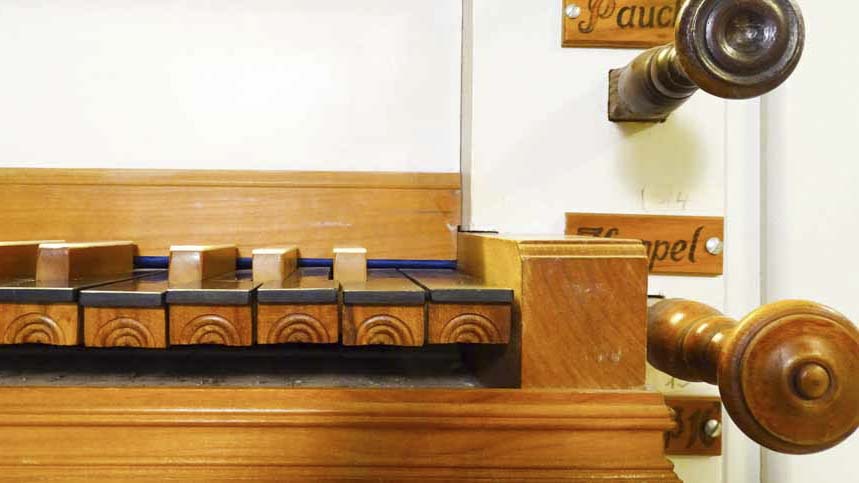 Orga barocă a Bisericii Evanghelice C.A. din București Cantus Ecclesiae